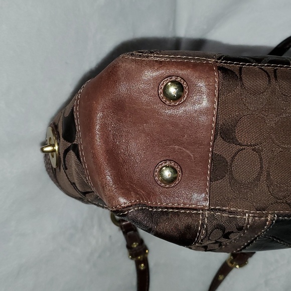 Coach Mosiac Signature Patchwork East West Tote Bag 13516 - Picture 13 of 16